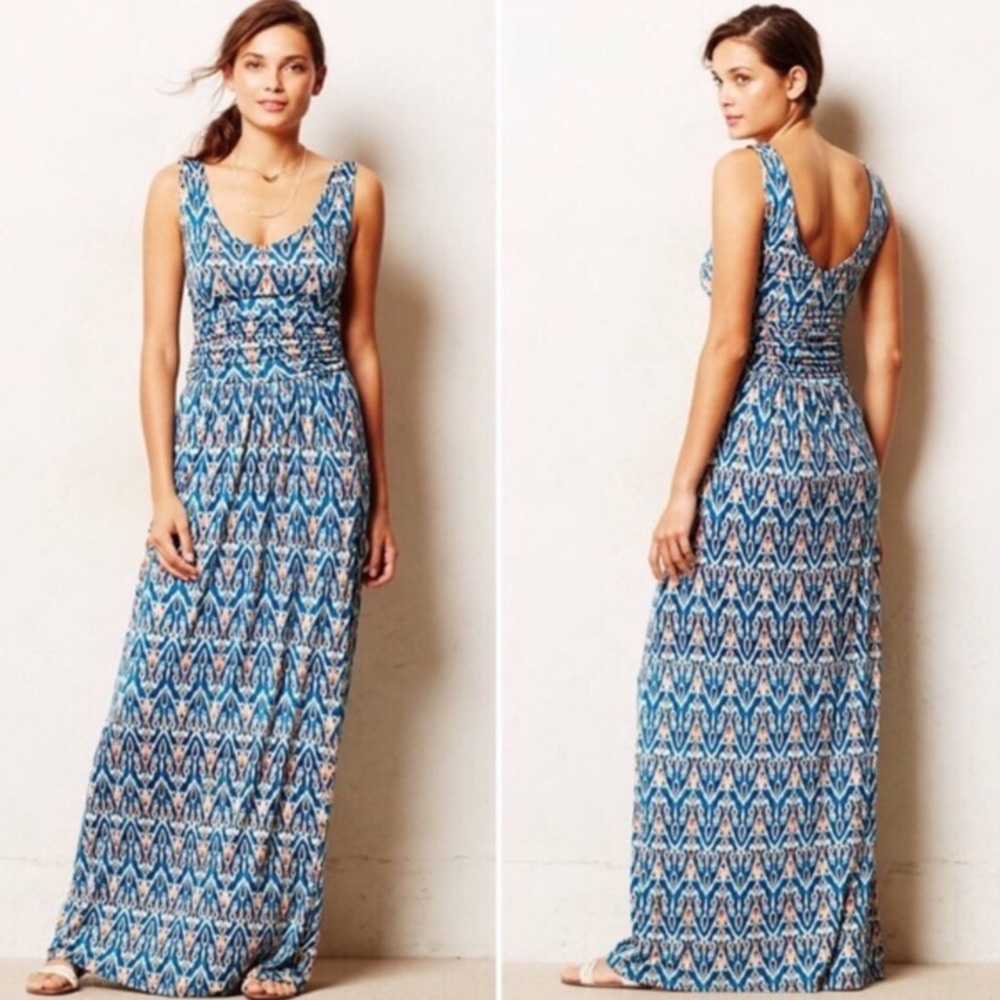 Anthropologie Vanessa Virginia Tidal Maxi Dress